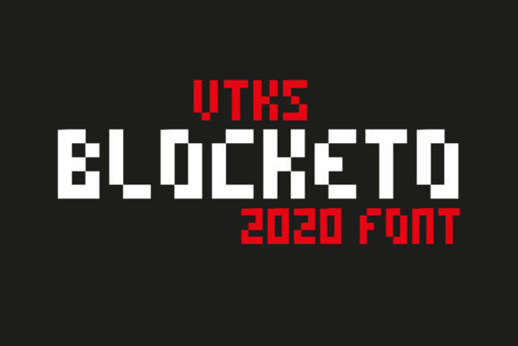 Blocketo: A Fun and Original Display Font for Editorial Design