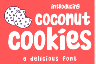 Coconut Cookies: A Fun Font for Engaging Campaigns