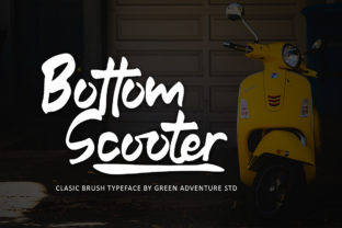Discover Bottom Scooter: A Versatile Display Font for Editorial Design