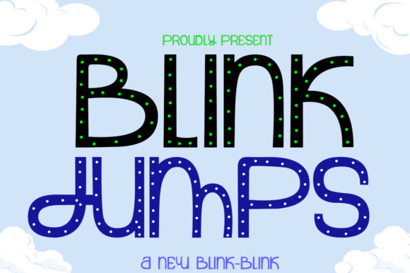 Enhance Your Brand with Blink Jumps: A Bold Display Font
