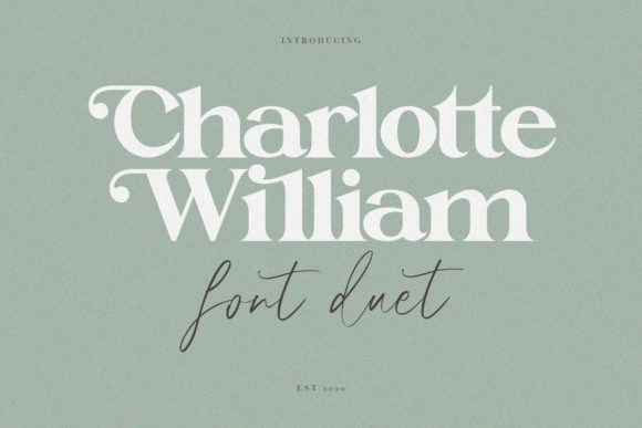 Enhance Your Brand with Charlotte William Font