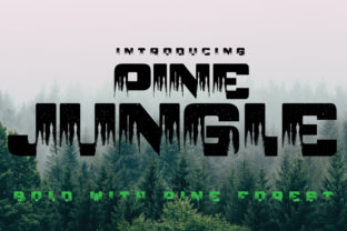 Enhance Your Brand with Pine Jungle, the Charming Display Font