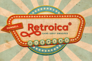 Enhance Your Campaign with Retroica: A Nostalgic Display Font