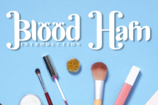 Enhance Your Web Design with Blood Ham Font