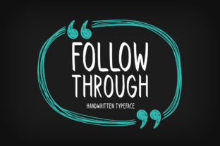 Enhance Your Web Design with Follow Through Font