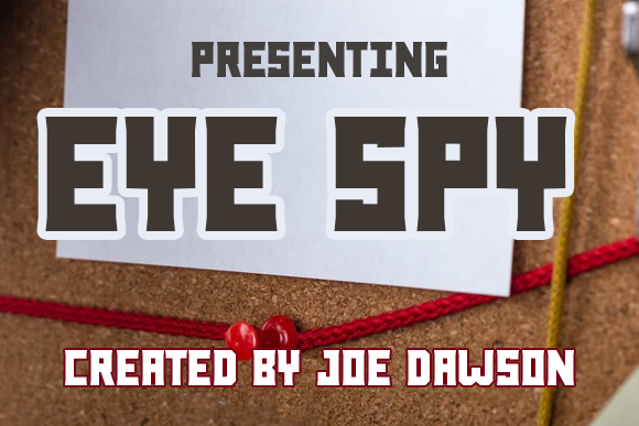 Eye Spy: A Vintage Display Font for Modern Web Design