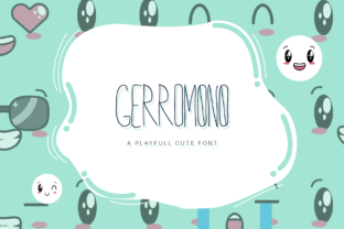 Gerromono: A Charming Display Font for Editorial Design