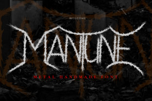 Mantune: A Bold Display Font for Web Design