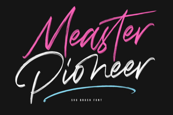 Measter Pioneer: A Brush-Style Font for Modern Web Design