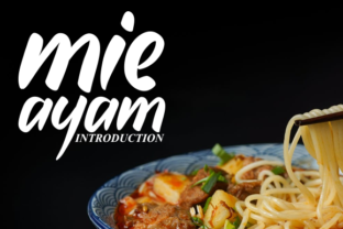 Mie Ayam: A Bold and Enchanting Display Font for Your Next Editorial Project