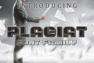Plagiat: The Retro-Display Font for Eye-Catching Campaigns