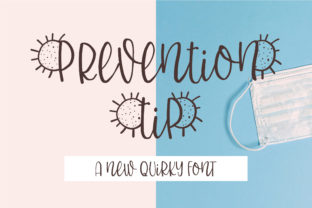 PreventionTip: A Quirky Display Font for Creative Web Design