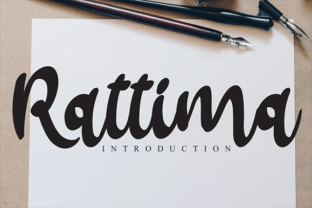 Rattima: A Fun and Quirky Display Font for Engaging Campaigns