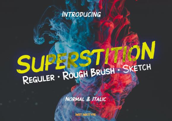 Superstition: A Charming Display Font for Web Design