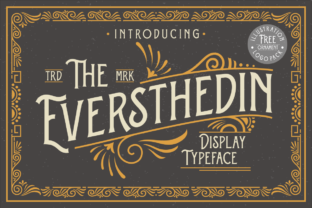 The Eversthedin: A Retro Display Font for Engaging Campaigns