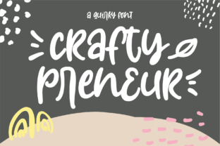 Transform Your Brand with Craftypreneur Font
