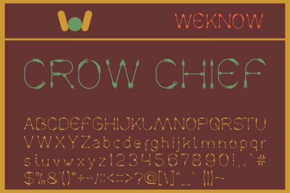 Transform Your Brand with Crow Chief: A Clean, Creative Font