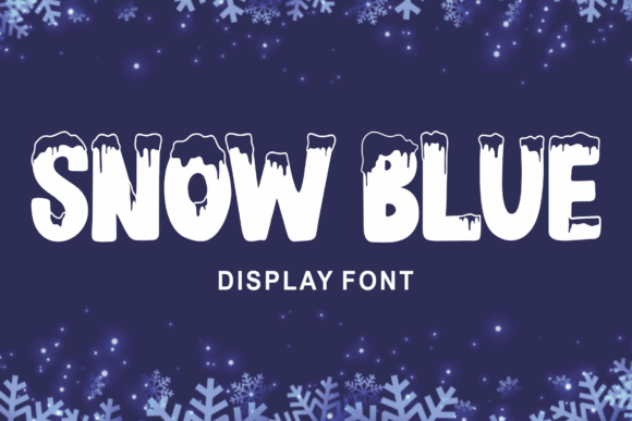 Transform Your Brand with Snow Blue: A Bold Display Font