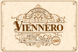 Viennero: A Modern Display Font with Character