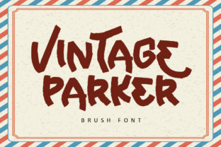 Vintage Parker: A Playful Display Font for Engaging Visuals